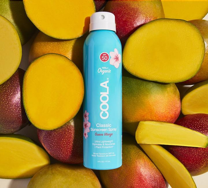 Immagine prodotto Coola Suncare Classic Spray Guava Mango (Spray solare, SPF 50, 177 ml, 177 g)
