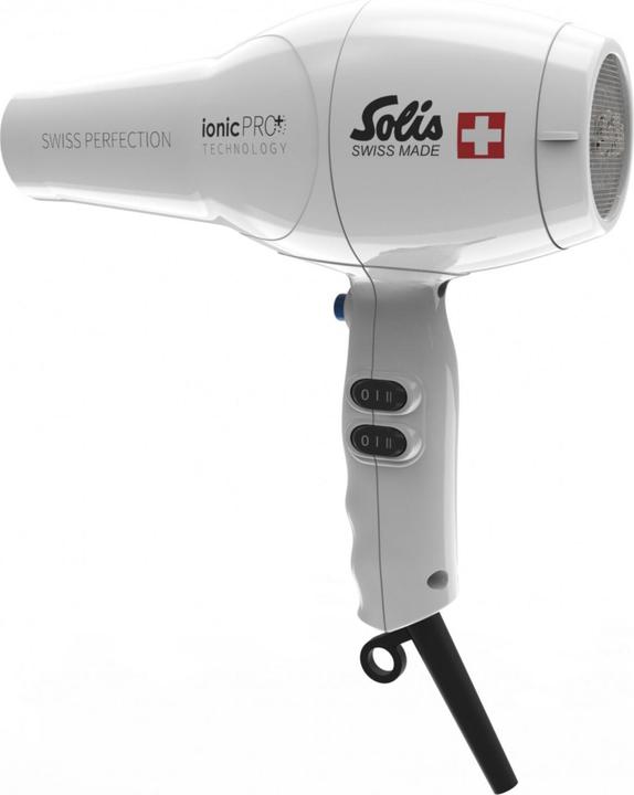 Image du produit Solis Swiss Perfection 360º ionic PRO weiss Profi-Haartrockner von mit 50% mehr Luftdruck (440)
