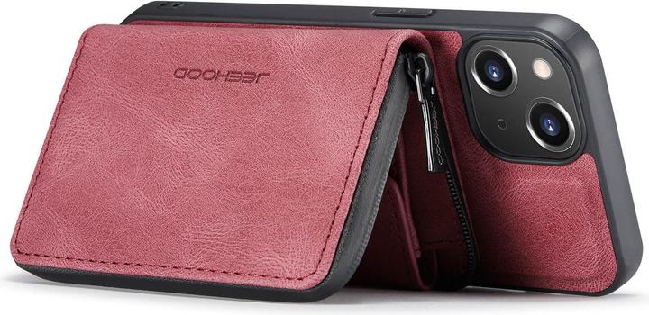 Produktbild Cover-Discount iPhone 14 Plus - Hülle mit Kreditkarten Etui rot (Apple iPhone 14 Plus)