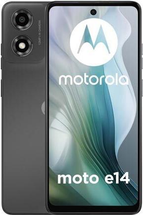 Actual product image Motorola Moto E14 (64 GB, Graphite gray, 6.56", Dual SIM, 13 Mpx, 4G)
