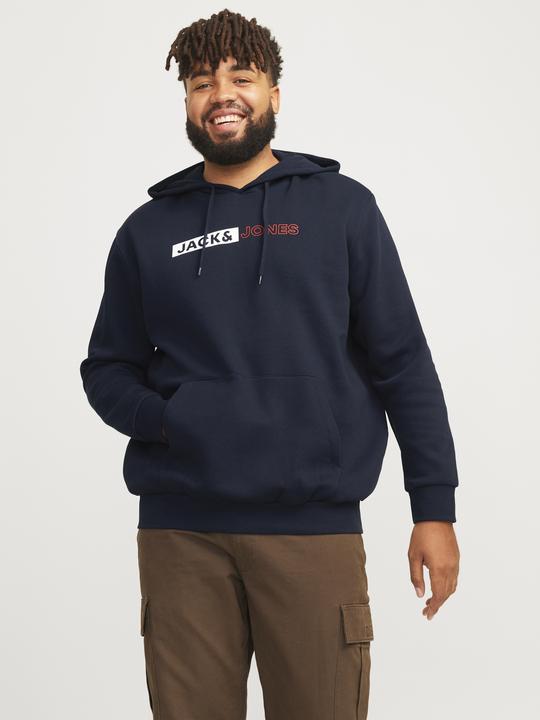 Produktbild Jack & Jones Jjecorp Logo Sweat Hood Play Noos Pls (4XL)