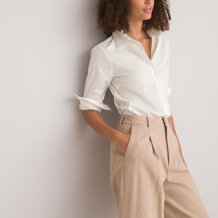 Actual product image La Redoute Collections Waisted blouse (36)