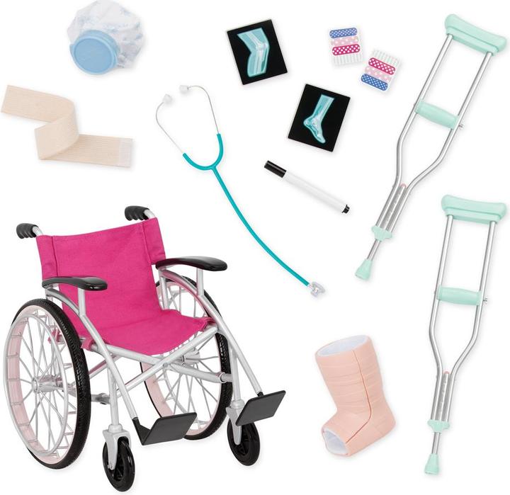 Immagine prodotto Our Generation Og - Set Medico Con Sedia A Rotelle