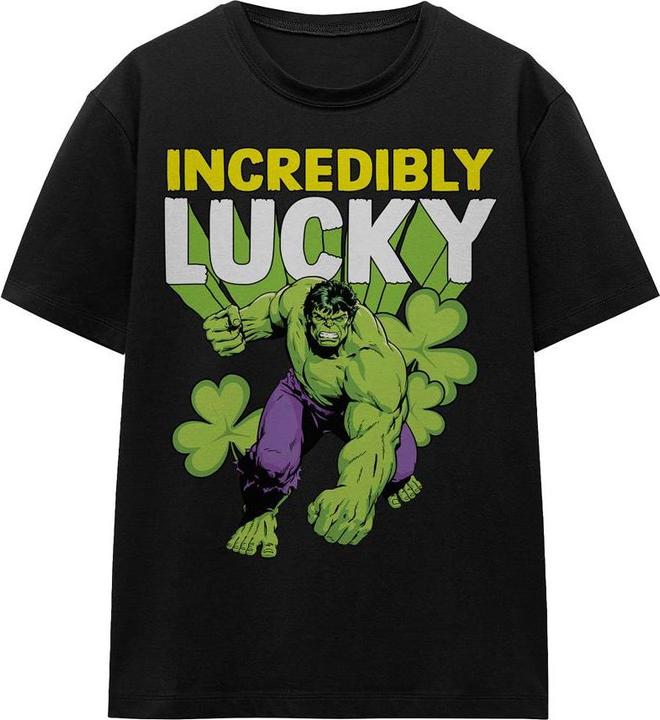 Produktbild Hulk Incredibly Lucky TShirt St PatricksTag (M)