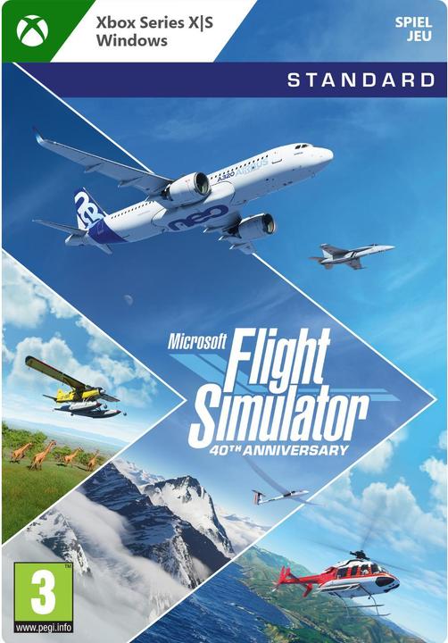 Produktbild Microsoft Flight Simulator: 40th Anniversary (Xbox Series S, Xbox Series X, PC)