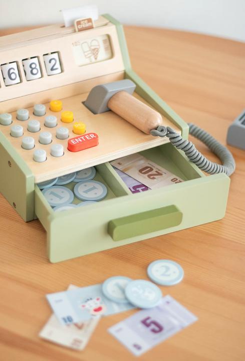 Actual product image UMU Wooden Cash Register