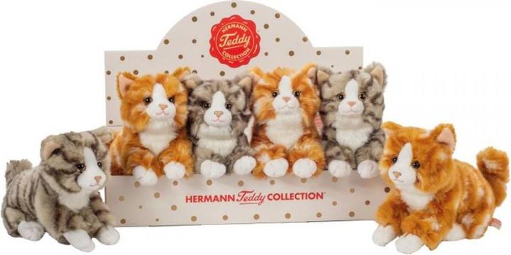 Actual product image Teddy Hermann Cats 2-coloured assorted 18 cm (18 cm)