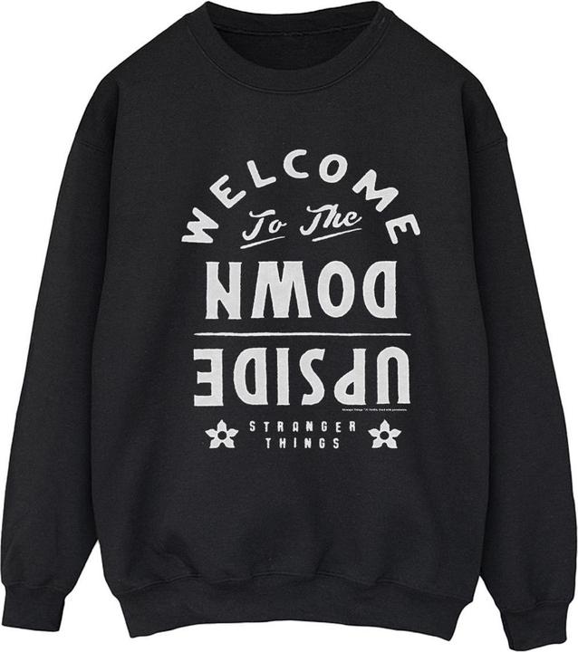 Netflix Stranger Things Welcome To The Upside Down Sweatshirt (M)