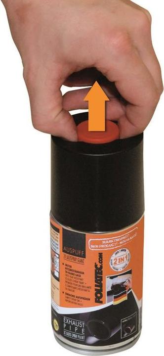 Image du produit Foliatec Peinture pour échappement (Noir, 0.25 l)