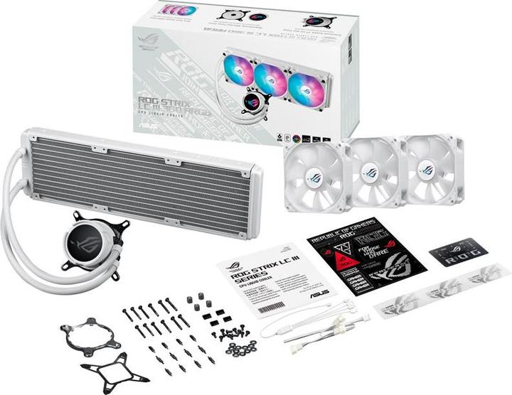 Productafbeelding ASUS Rog Strix Lc Iii 360 Argb Wit