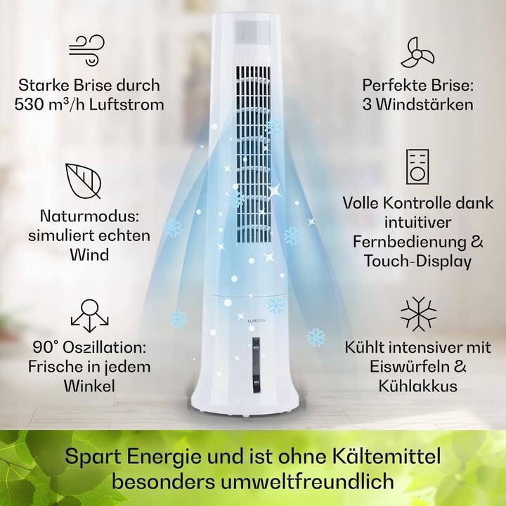 Produktbild Klarstein Luftkühler Schneeweiss
