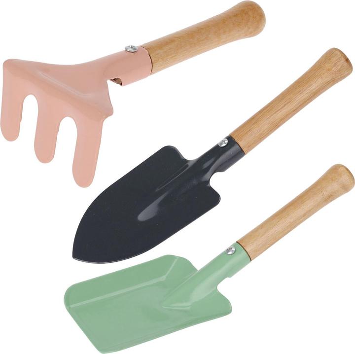 Image du produit Casativo Set d'outils de jardinage pour enfants pastel