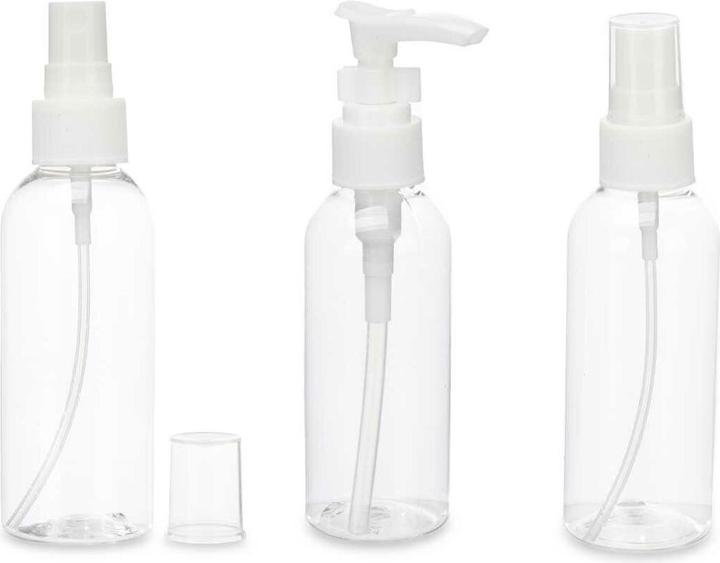 Image du produit Berilo Set de voyage Transparent Blanc Plastique (36 pièces)