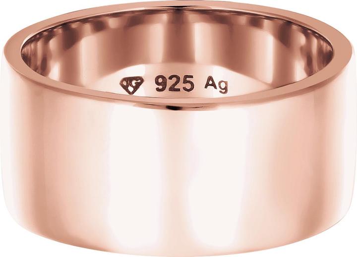 Actual product image Elli Ring Stacking Band Ring Basic Trend 925 Sterling Silver (54, 925 Silver)
