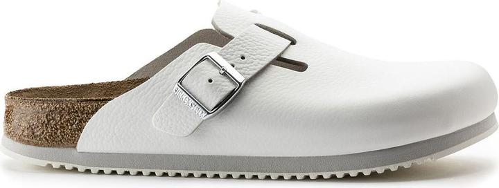 Actual product image Birkenstock Boston Super Grip Natural Leather Normal (44)