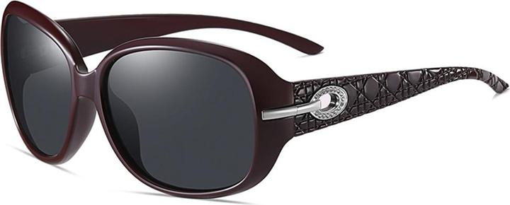 Produktbild Techsuit - Sunglasses Polarized PC (2012) - UV Protection - Wine Red / Gray