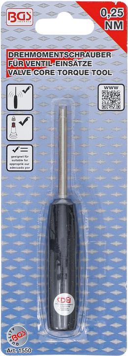 Produktbild BGS Drehmomentschrauber für Ventil-Einsätze 0,25 Nm