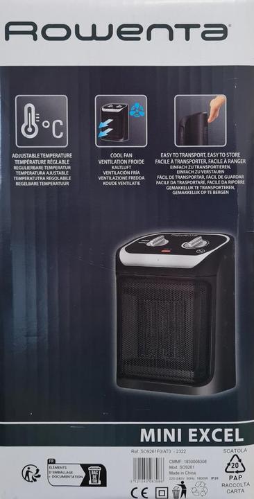 Actual product image Rowenta Mini Excel (1800 W)