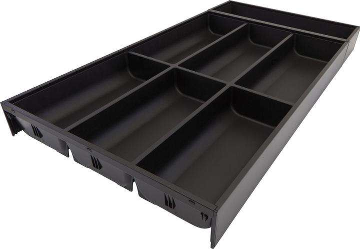 Actual product image Blum AMBIA-LINE cutlery tray NL600mm,W300mm, carbon black steel