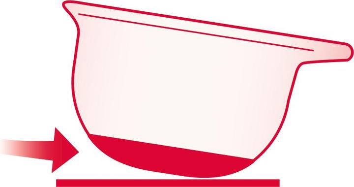 Actual product image Emsa Prep&Bake plastic mixing bowl pink 1.4 litre (1.40 l, 1 x)