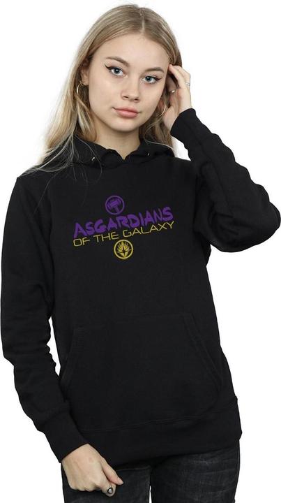Immagine prodotto Avengers Endgame Asgardians Of The Galaxy Felpa con Cappuccio Donna (XXL)