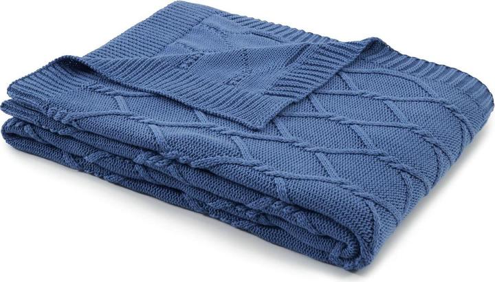 Produktbild Tommy Hilfiger Plaid Twist ocean (130 x 170 cm)