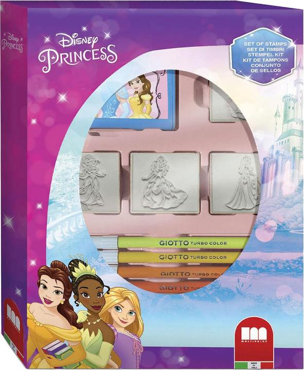 Actual product image Disney Princess Box 4 stamps