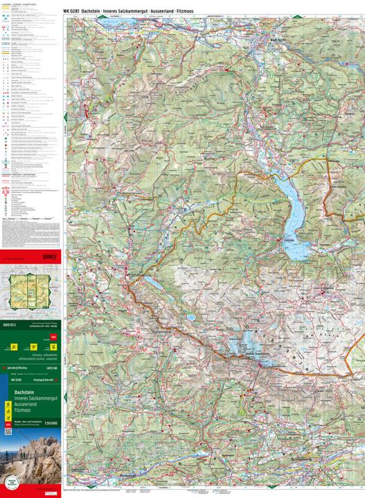 Produktbild Freytag & Berndt Wander-, Rad- und Freizeitkarte Dachstein, Ausseerland, Filzmoos, Ramsau
