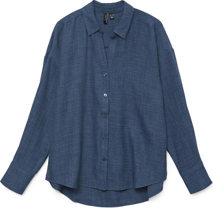 Image du produit Vero Moda Vmmelaney Queeny Ls Shirt Wvn Noos (S)