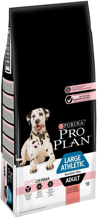 Pro Plan Large Adult Athletic mit Optiderma Reich an Lachs (Adult, 1 Stk., 14000 g)