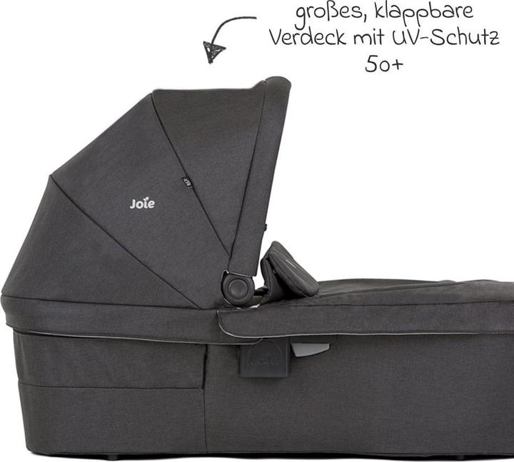 Image du produit Joie Nacelle Ramble XL de la naissance à 9 mois pour Versatrax, Rehausseurs de poussette