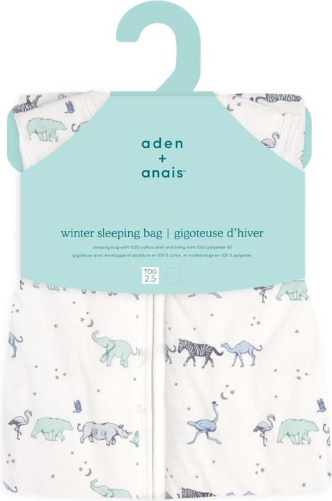 Actual product image aden + anais winter sleeping bag 2.5 TOG Cotton (69 cm)