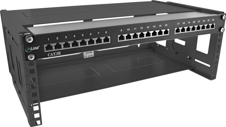 Actual product image InLine 19" rack for wall mounting