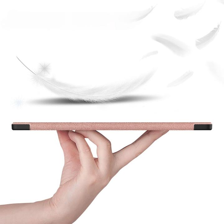Actual product image Cover-Discount Galaxy Tab S9 Ultra - Tri-fold Smart Case rose gold (Galaxy Tab S9 Ultra)