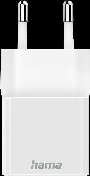 Actual product image Hama Mini Charger, Power Delivery (PD)/Qualcomm®, 25 Watt, White (25 W)