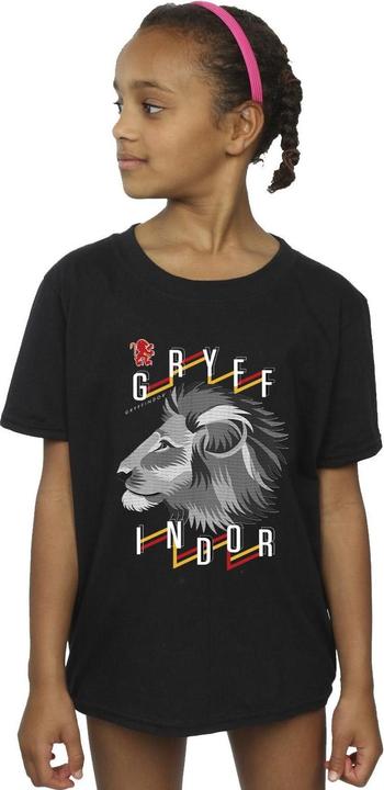 Immagine prodotto Gryffindor Lion Icon Maglietta Ragazze (128)