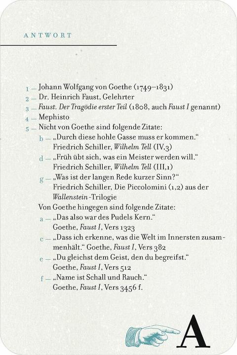 Produktbild MOS55034 - Das grosse Literaturquiz von A bis Z, für 2 oder mehr Spieler, ab 12 Jahren (DE-Ausgabe) (Deutsch)