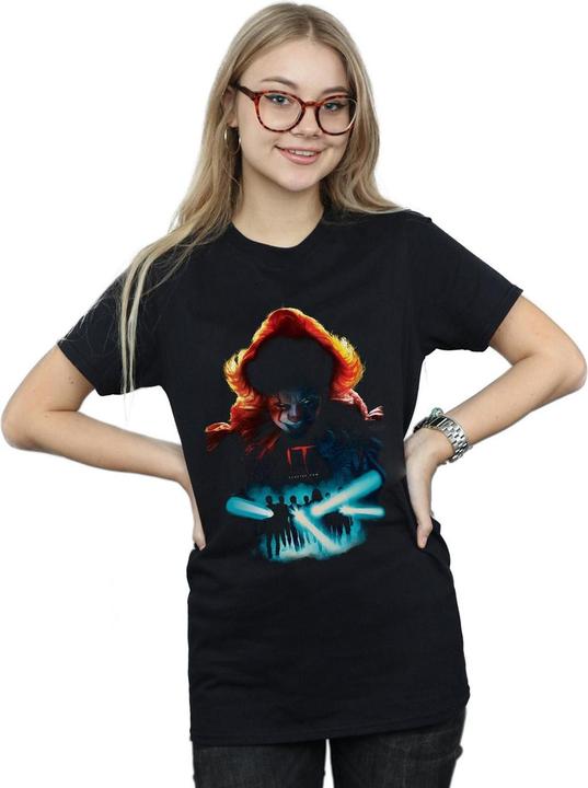Image du produit Universal Textiles - T-shirt POSTER FLASHLIGHTS - Femme (5XL)