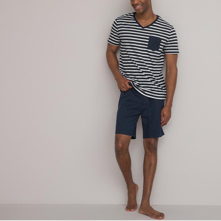 Immagine prodotto La Redoute Collections Pigiama corto in jersey di cotone (XXL)