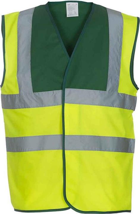 Jaune, vert bouteille