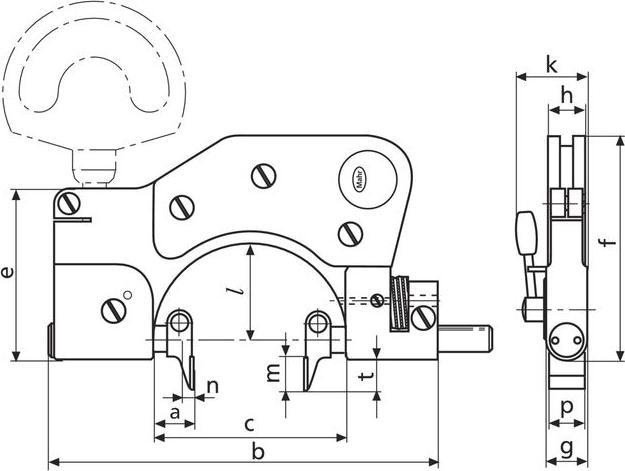 Image du produit Mahr Calibre à mâchoire de précision avec becs de mesure (0.25 cm)