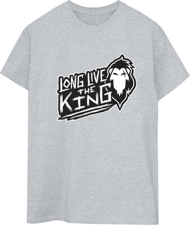 Actual product image Disney Womens/Ladies The Lion King The King Cotton Boyfriend T-Shirt (M)