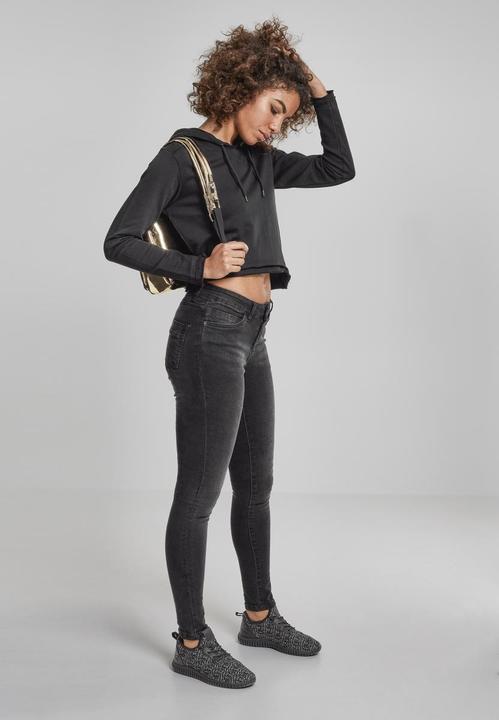 Produktbild Urban Classics Ladies Cropped Terry Hoody (XS)