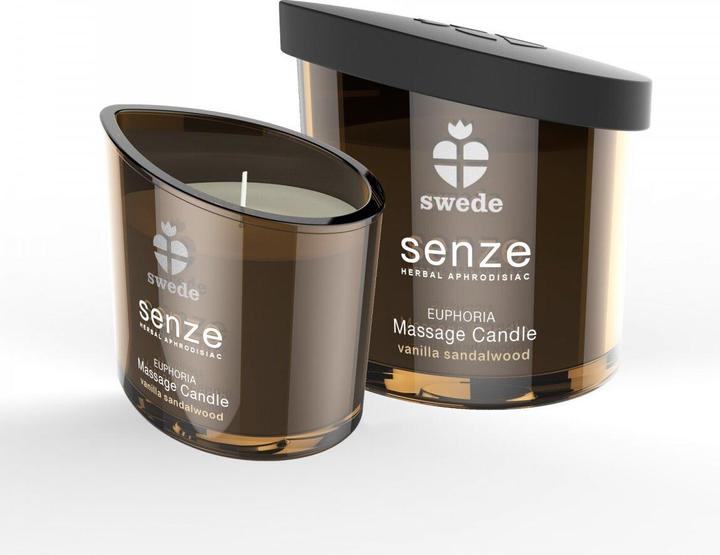 Produktbild Swede Senze Euphoria Massage Candle Vanilla Sandalwood 150 ml (150 ml)