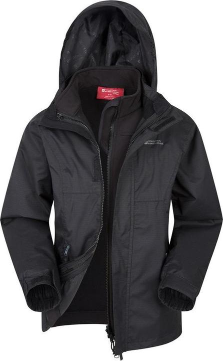 Actual product image Mountain Warehouse Bracken Extreme Jacket Waterproof 3 In 1 (158)