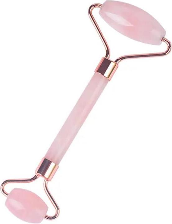 Immagine prodotto Rullo viso in pietra di quarzo rosa
