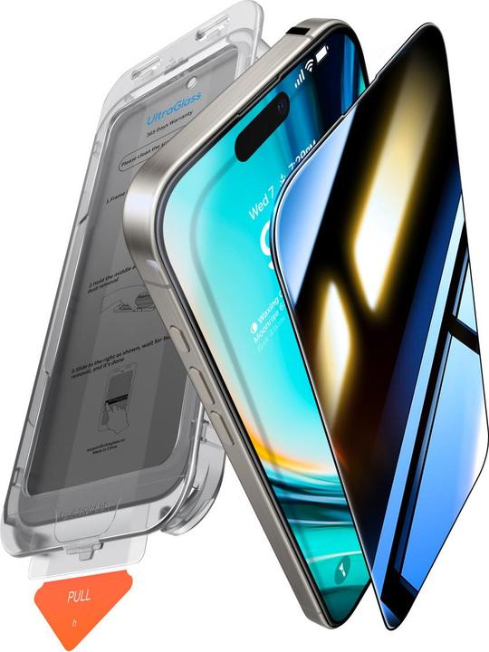 Productafbeelding Torras Master privacy installeren (1 Stuk, Apple iPhone 16 Pro)
