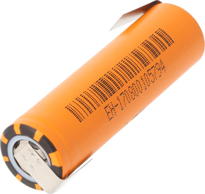 Immagine prodotto A123 Systems Batteria A123 APR18650M-A1 1100mAh 3.3V LiFePo4 con etichetta a saldare a forma di Z 64.95x18.2mm (1 pz., 1100 mAh)