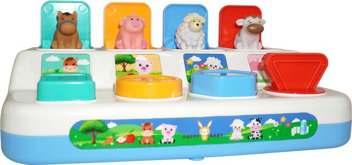 Actual product image Happy Baby Pop Up Farm Animals (502238)