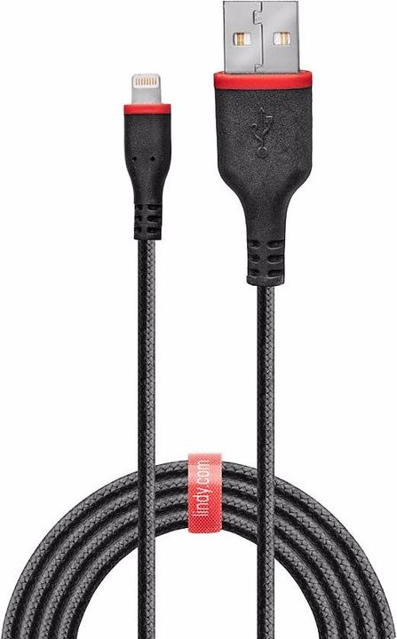 Produktbild Lindy Lightning Ladekabel (2 m, USB 2.0)